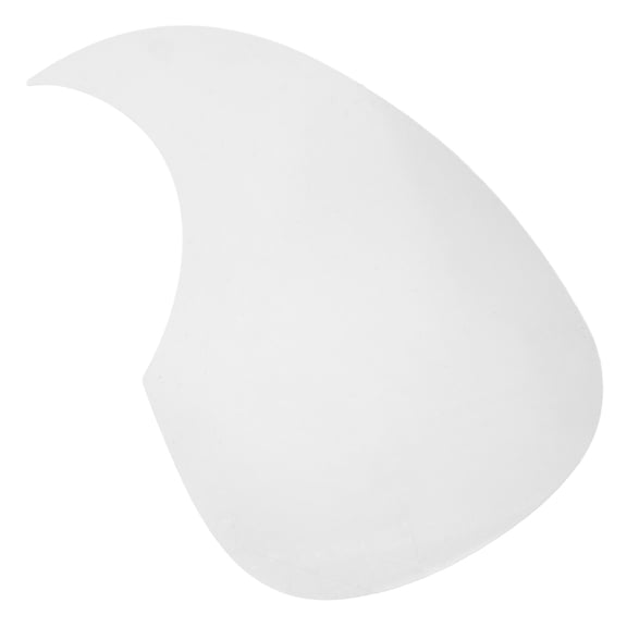 HONMEET Clear Guitar Pickguard Self-Adhesive Scratch Resistant Replacement for Acoustic Folk Guitars