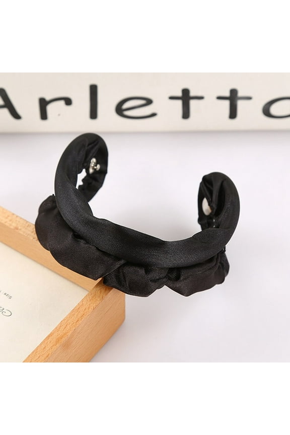 Hair Bun Shaper Black Hair Styling Tool for Attractive Curl and Firm Hold