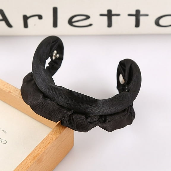 HONMEET Hair Bun Shaper Black Hair Styling Tool for Attractive Curl and Firm Hold