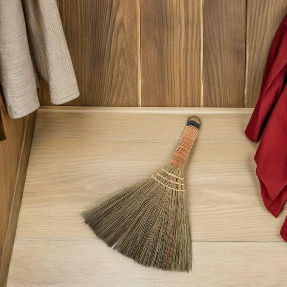 HONMEET 2-Piece Handheld Whisk Broom Set for Indoor Cleaning, Multi- Use, Compact Design with Easy Storage