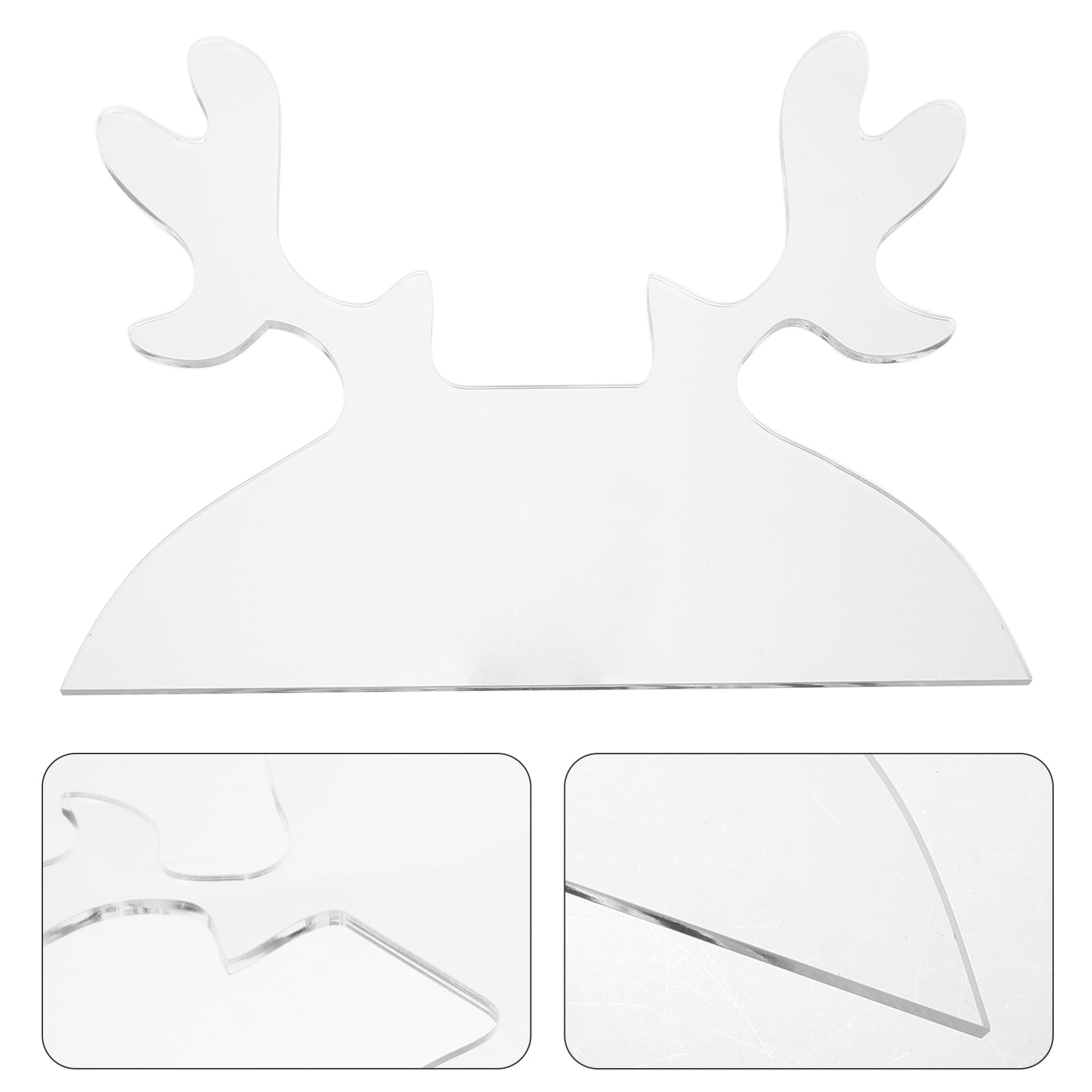 HONMEET Clear Acrylic Cutting Board Template for Woodworking, Tool
