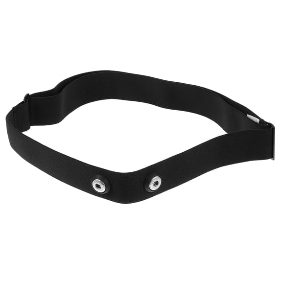 HONMEET Heart Rate Sensor Chest Strap Black Nylon Band for Precise Heart Rate Measurement
