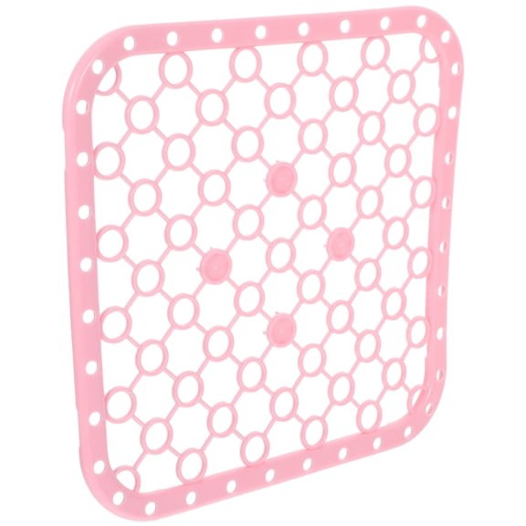 HONMEET Heat Insulation Kitchen Sink Drain Mat Pink 1Set