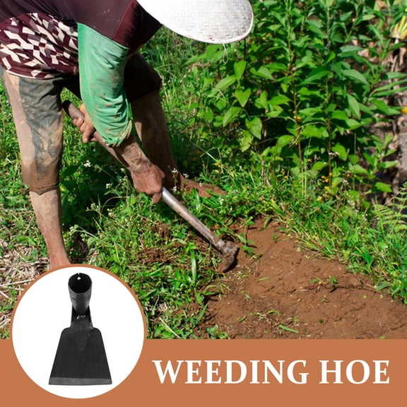 HONMEET Heavy Duty Garden Hoe Tool for Planting Weeding and Soil Loosening Tasks