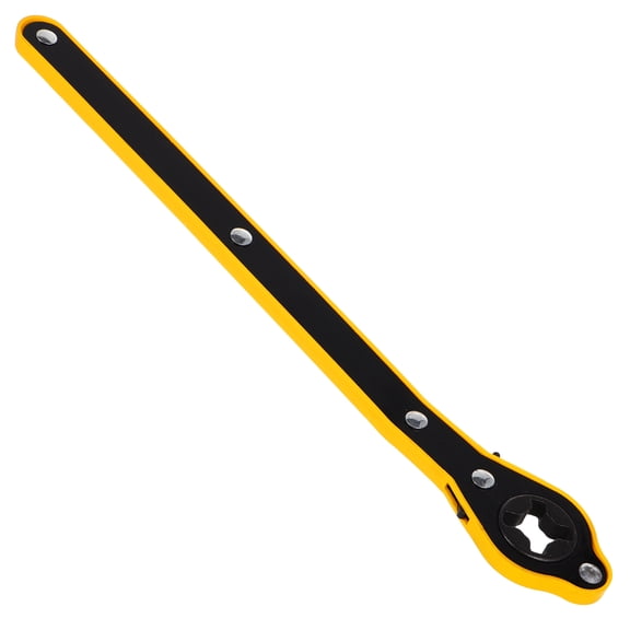 HONMEET Heavy Duty Metal Scissor Jack Wrench with Ratchet Handle for Efficient Car Tire Repair