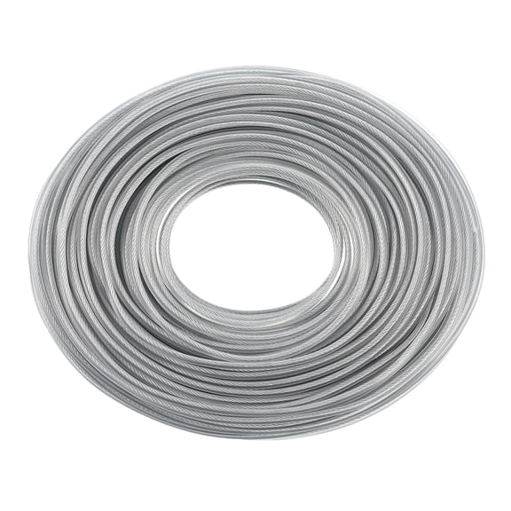 HONMEET Plated Steel Wire Trimmer Line for Lawn Mowers, Wear Resistant and Cutting Performance