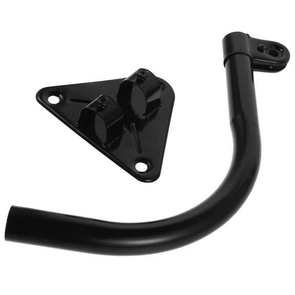 HONMEET Heavy Duty Wall Mount Fan Bracket Black Sturdy Support for Wall Fans in Home, Office, Storage, and Easy to Install