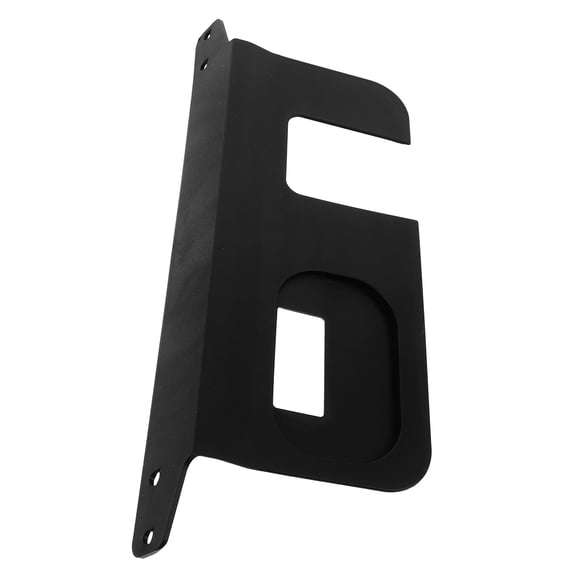 HONMEET Rear Bumper Guard Cover Black Plastic Protector for Car SUV Truck 1 Set Scratch Resistant