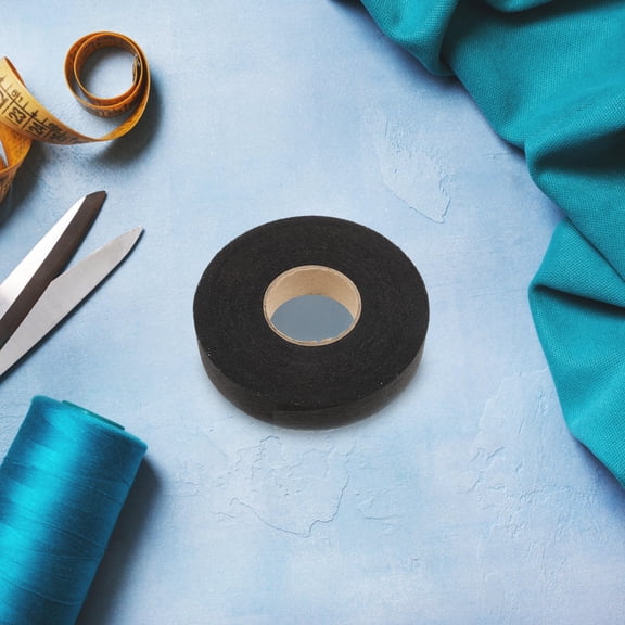 HONMEET Iron On Mending Tape For Clothes Black Seam Sealing DIY Projects 1Set