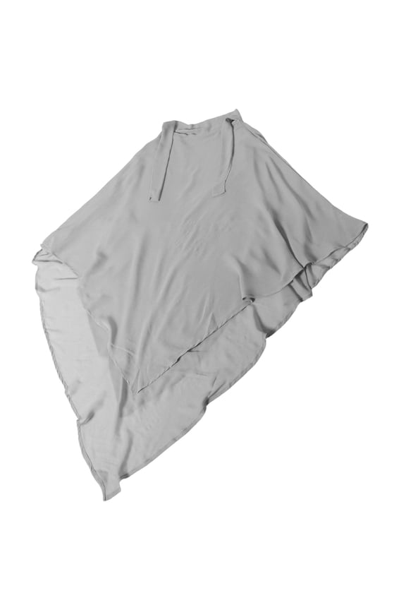 Grey Islamic Scarf Shawl Full Coverage Prayer Hijab for Women Daily Wear 1 Piece Comfortable and Lightweight