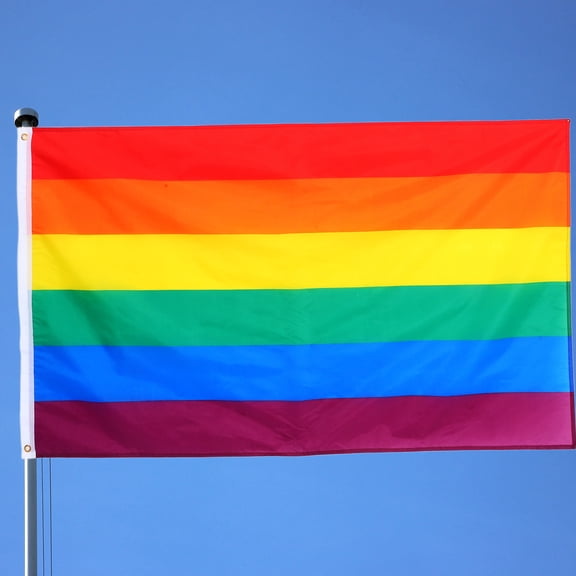 HONMEET Fabric Triangle Bunting Pennant Banner Polyester Multi 1Pcs