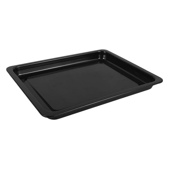 HONMEET Black Enamel Baking Pan Oven Roasting Pan Non-Stick Cookware for Baking Roasting Parties and Family Gatherings