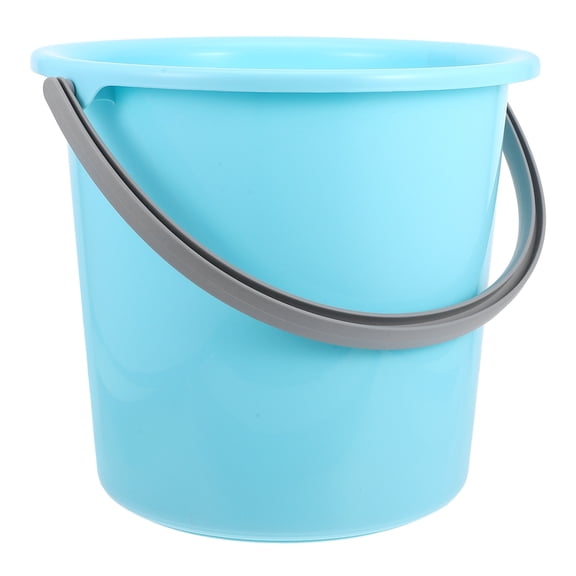 HONMEET Large Capacity Plastic Bucket for Storage and Cleaning with Comfortable Handle