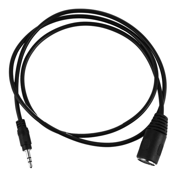 HONMEET Black to TRS Cable, 5 DIN Adapter for CD Players, VCR, DVD, Audio Devices, Sound Connection