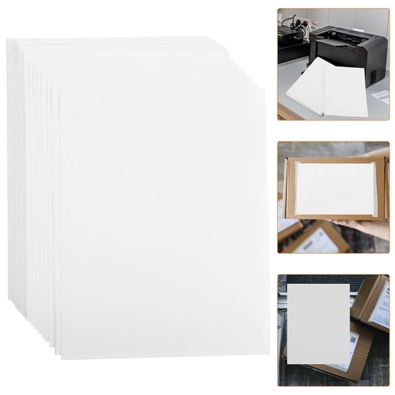 HONMEET Matte White Self Adhesive Label Paper for Inkjet Printers Easy to Write Address Labels