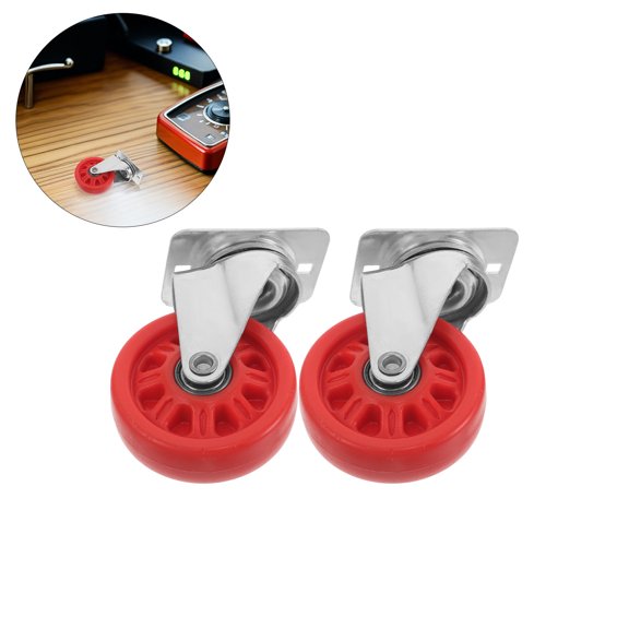 HONMEET Mechanic Creeper Nylon Caster Wheel with Smooth Steering for Garage Seat and Repair Tasks