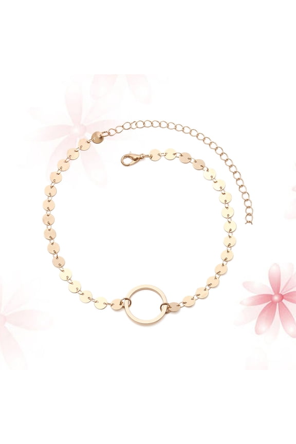 Adjustable Copper Chain Bracelet for Women Men Banquet Night Out Fashion Jewelry Accessory