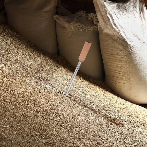 HONMEET 1-Pack Metal Grain Sampler Tool, 304 Stainless Steel Laboratory Equipment for Accurate Sampling and Testing