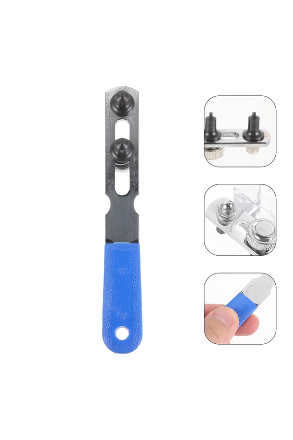 Metal Watch Repair Tools Kit for Back Removal and Battery Replacement with Two Claw Opener