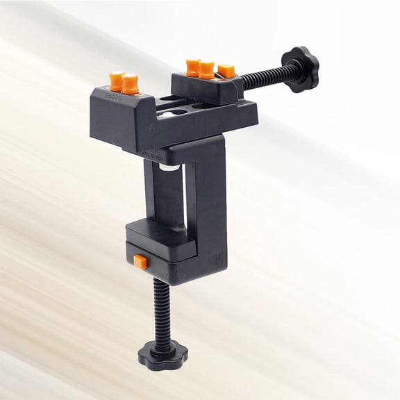 HONMEET Mini Bench Vice Clamp Carving Vise Black ABS for Crafts 1Pack