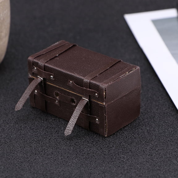 HONMEET Miniature Accessories Mini Case for Simulated Mini Furniture Decoration, 1 Piece Small Storage Box