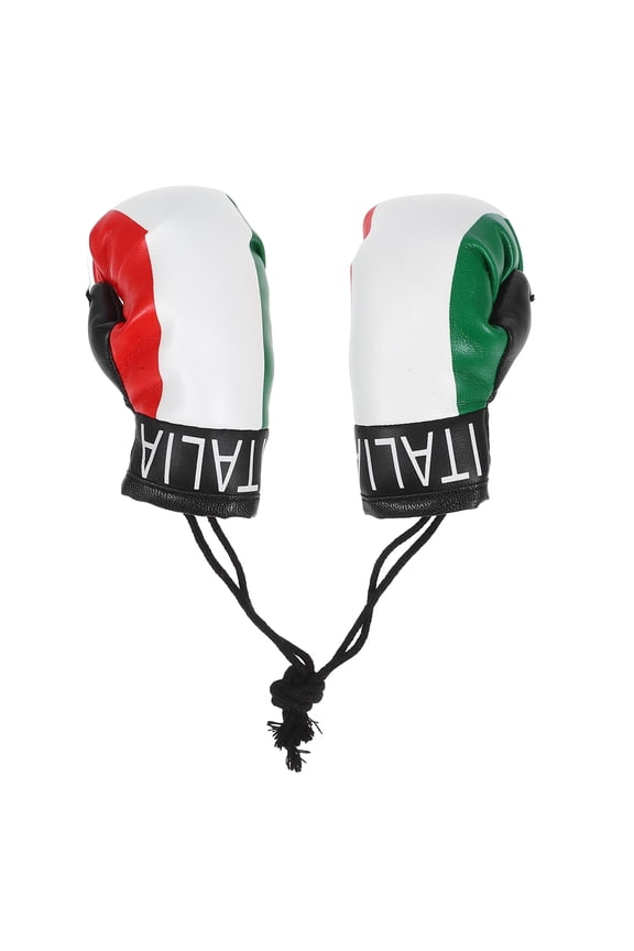 Miniature Boxing Gloves Pendant 1 Keychain Accessory for Car Keys and Bags in 10.00X6.50X5.00CM