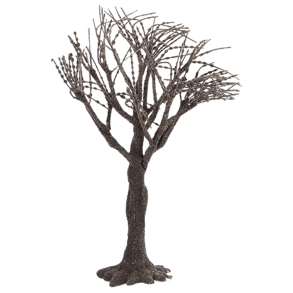 HONMEET Miniature Craft Tree in Coffee Color, 1 Piece Iron Wire Model for Train Sets, Garden Scenes, and Layout Decorations