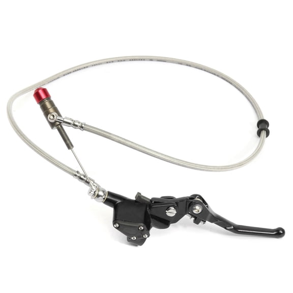 HONMEET Motorcycle Dirt Bike Handlebar Hydraulic Brake Clutch Black Cylinder Replacement