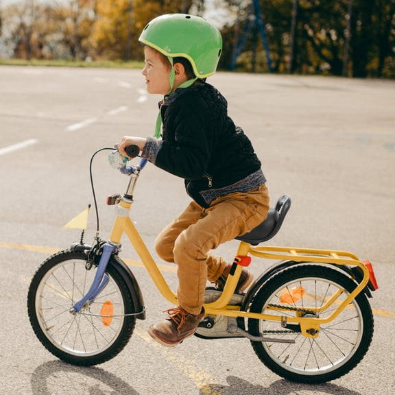 HONMEET Mountain Bike Rear Seat with Thickened Shock Absorption and Wear Resistant Materials Black