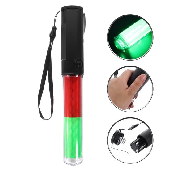 HONMEET Multi-Purpose LED Warning Light Stick, Portable Safety Flashlight for Outdoor, Emergency, Camping, and Road Use