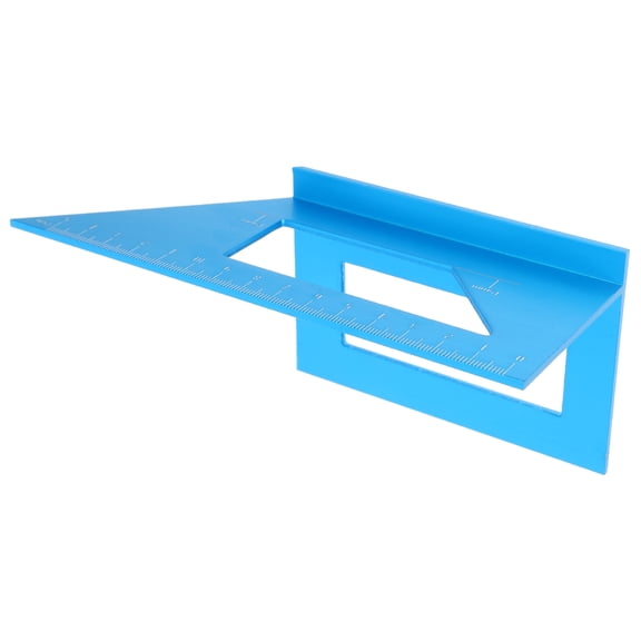 HONMEET Multifunctional Aluminum Alloy for Woodworking with 45 and 90 Degree Angle Measurement