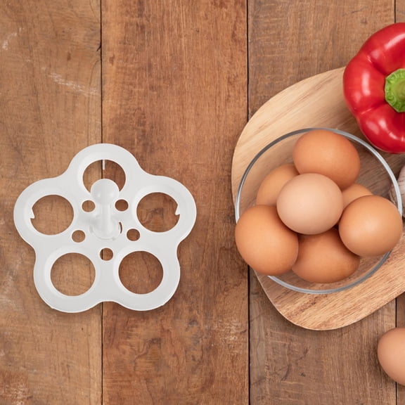 HONMEET 2-Pack Multi-Purpose Round Plastic Cooking and Cooling Racks for Kitchen Use