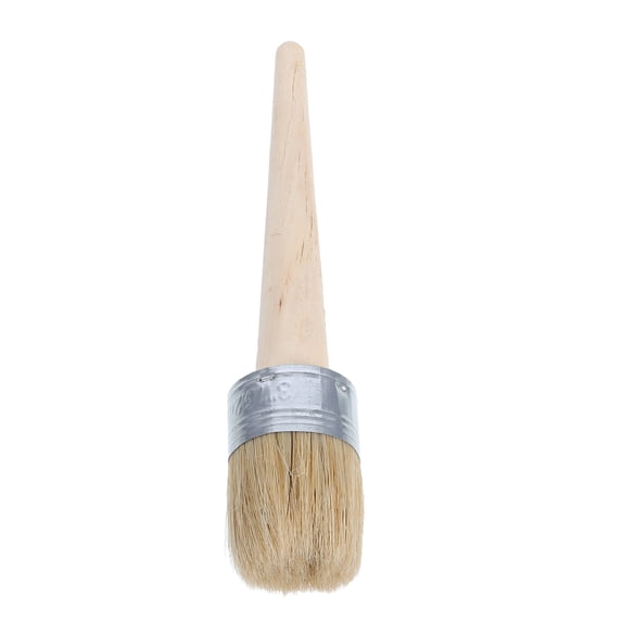 HONMEET Natural Beige Bristle Wax Applicator Brushes for Furniture ...