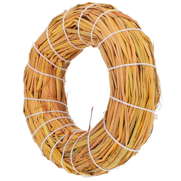 HONMEET Natural Straw Wreath Base for Crafts DIY Holiday Wreaths for Christmas Door Garland Decor