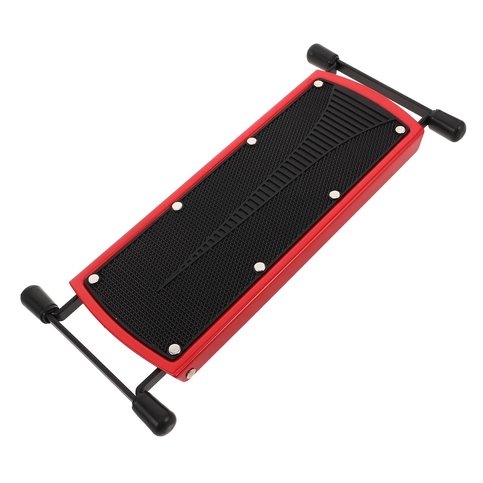 HONMEET Adjustable Portable Folding Guitar Footrest Metal Stand for Classical Guitar Players and Musicians