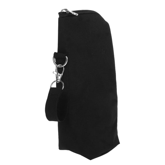 HONMEET Nursing Bottle Cooler Bag Black Oxford Cloth Insulated Baby Bottle Cooler for Parents and Travel