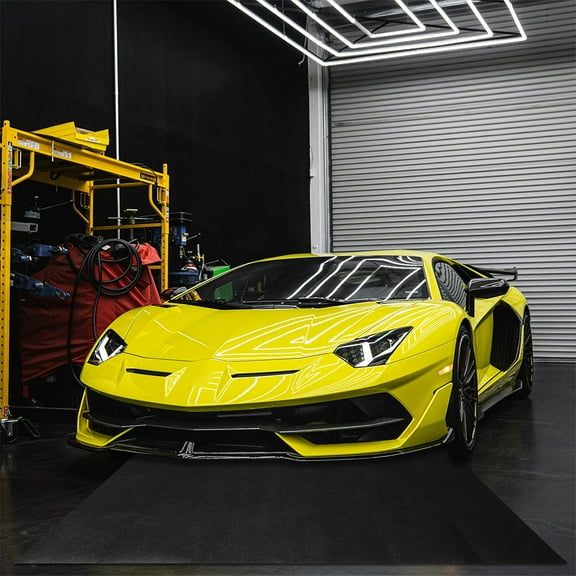 HONMEET Oil Soak Pad Motorcycle Garage Mat Grey Fibers Anti-slip Car Owners 1Pack