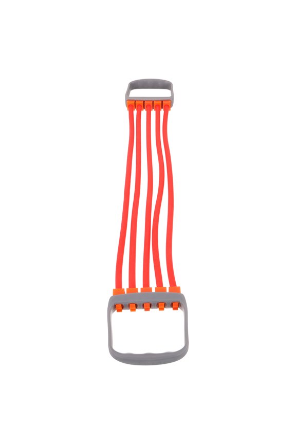 PVC Chest Expander Workout Rope with Comfortable Handles for Home and Travel Fitness