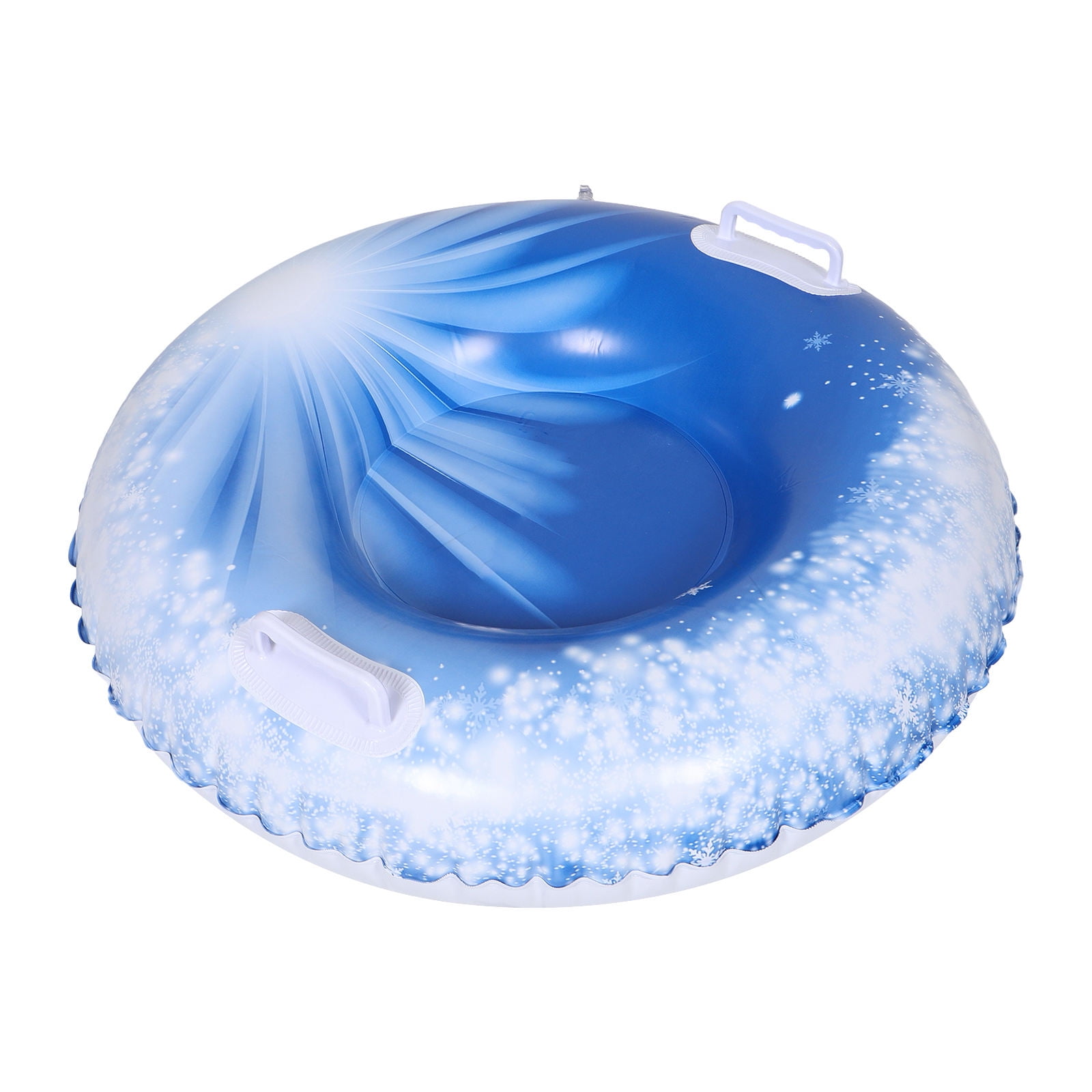 HONMEET Inflatable PVC Round Snow Tube for Winter Sledding and Outdoor , 1 Piece