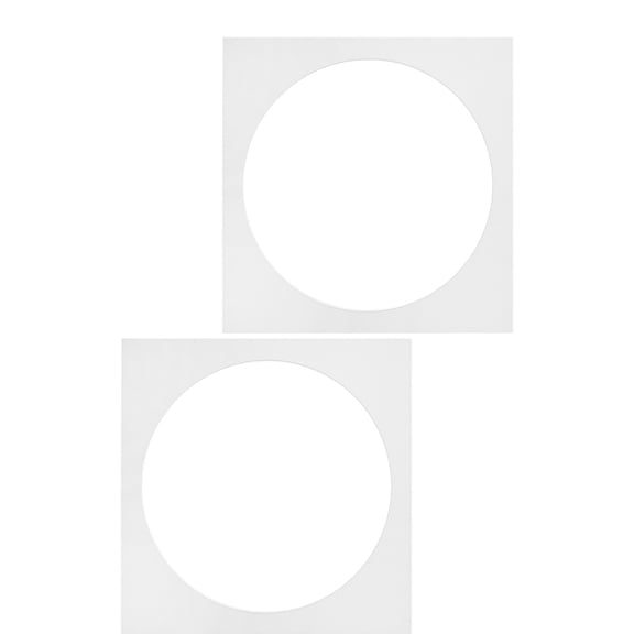 HONMEET 2-Pack White Photo and Poster Backing Boards, Support for Enhanced Depth and Professional Display