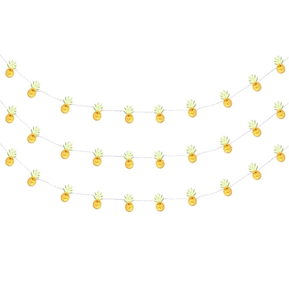 HONMEET Pineapple Light Decoration 1 Set Festive Design Copper Wire String Lights for Parties and Gatherings