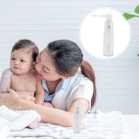 HONMEET Plastic Empty Powder Spray Bottle for Hair Fiber and Body Powder Precise Application