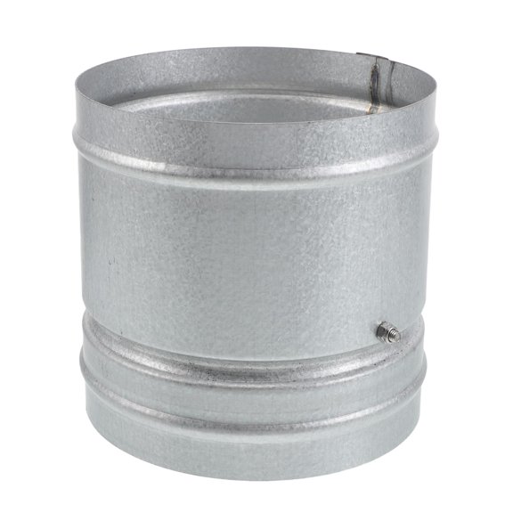 HONMEET Plated Silver Backdraft Damper Duct for Home Ventilation with One Way Airflow Control and Quiet Operation