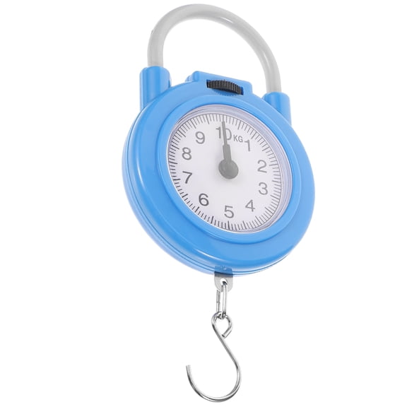 HONMEET Portable Travel Luggage Scale with Hook, Lightweight Metal and Plastic Design for Accurate Weight Measurement