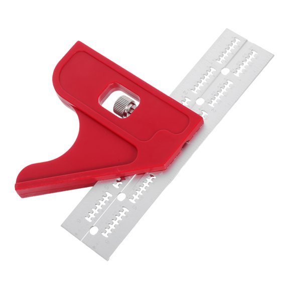 HONMEET Portable Multi-Angle Aluminum Alloy Ruler for Woodworking and Measuring Tool