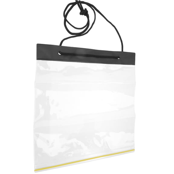 HONMEET Transparent Waterproof Office File Folder for Document Storage and Outdoor Use