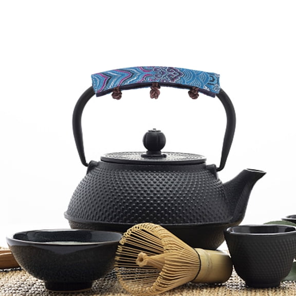 HONMEET Tea Kettle Handle Covers, Cloth Kitchen Accessory, 1 Set for and Comfortable Use