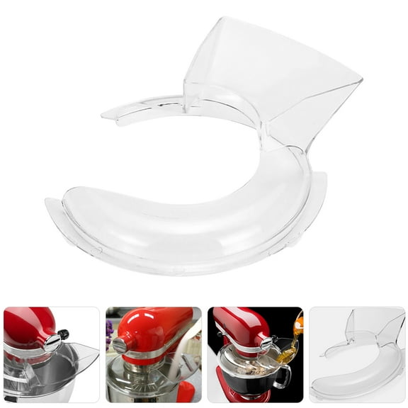 HONMEET Mixer Shield Universal Tilt-Head Splatter Guard Transparent Pctg for Blender