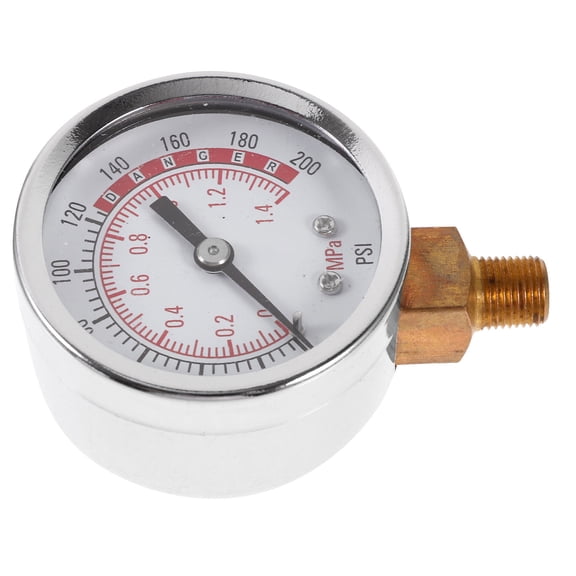 HONMEET Assorted Color Dial Type Pressure Gauge for Easy Reading and Pressure Testing Use