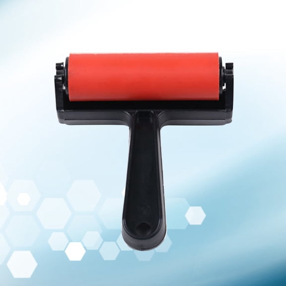 HONMEET Professional Red Glue Roller with Wide Handle for Easy Painting Projects